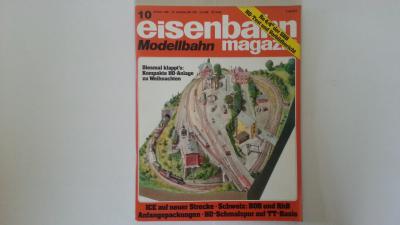 hel EisenbahnModellbahn Magazin Zeitschrift 10  1986